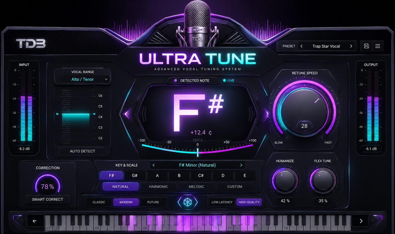 Interface planejada do TDB Ultra Tune